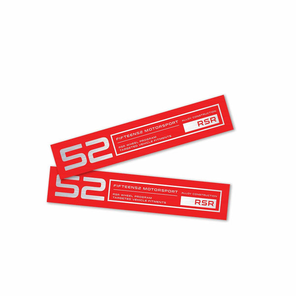 Fifteen52 RSR Wheel Lip Decal Set – UroTuning