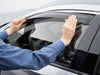WeatherTech 02-05 BMW 745Li Front and Rear Side Window Deflectors - Dark Smoke