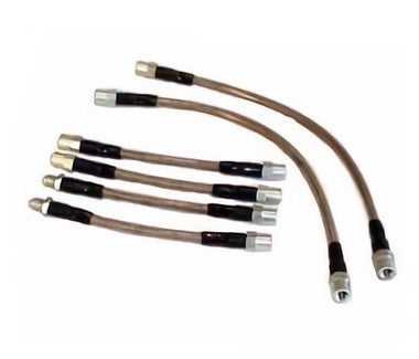 HPA Motorsports Stainless Steel Brake Lines - VW | Mk3 | Corrado '92-'95 - (w/ Rear Discs - 6 Line Kit) | HVW-703