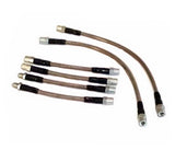 HPA Motorsports Stainless Steel Brake Lines - VW | Mk3 | Corrado '92-'95 - (w/ Rear Discs - 6 Line Kit) | HVW-703