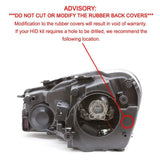 Helix Helix VW Mk6 Golf/GTi Mk7.5 Style Headlights with Chrome Trim HVWG6HL-75CH7