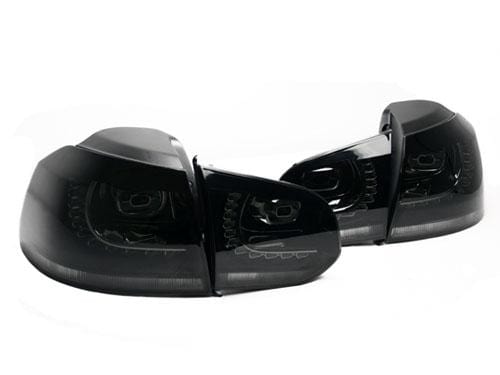 Helix No, NA Spec VW Golf | GTI MK6 Smoked LED Taillights - R Style HVWG6TL-R20-VSS
