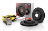 Hawk Talon 2013 Lexus ES300h Cross Drilled & Slotted Rotors w/ Hawk Ceramic Pads (Rear) | HKC5122-648Z