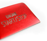Aftermarket Billet Push Start Switch Cover - VW / Mk8 GTI / Golf R (DSG) IGN-CVR-MK8-DSG-RED
