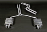 Capristo Audi RS5 (B8) - Valved Exhaust with Mid-Silencer Delete Pipes | 02AU00503025
