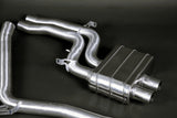 Capristo Audi RS4 (B8) - ECE Valved Exhaust with Middle Silencer Pipes 02AU05203001