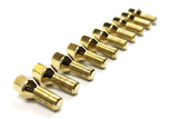 Aodhan Lug Bolts - 14x1.25 - Conical - Gold - Set of 20 | AHLB5514125GD