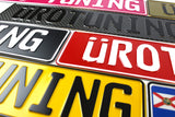UroTuning Swag UroTuning European License Plate
