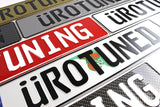 UroTuning Swag UroTuning European License Plate