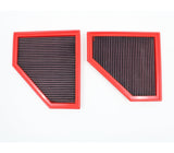 Vargas Turbo Technologies Red Vargas Turbo Technologies - BMW 2021+ M3/M4 High Performance Drop-In Air Filter Upgrade VTT-S58-FILTERS-RED