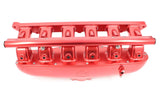 Vargas Turbo Technologies Red Vargas Turbo Technologies N54 Billet Center Feed Intake Manifold VTT-CENTERFEED-RED