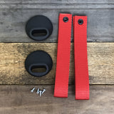 Condor Speed Shop Red Door Pull Strap Kit PLSTRP-R