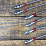 Condor Speed Shop Standard Front Lines Stainless Steel Brake Lines - E30 E30BRK