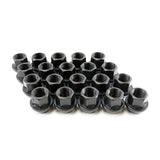 UroTuning Kits Lug Nuts - Open-Ended Cone Seat  / Black / 14x1.5 (Full set of 20) D95D-ZNNITT-KT20