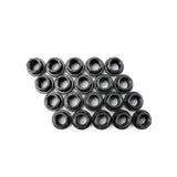 Lug Nuts - Open-Ended Cone Seat  / Black / 14x1.5 (Full set of 20)