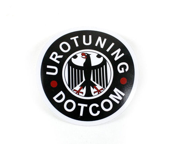 Urotuning Sticker UroTuning Black Gloss Round Sticker