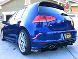 FSPE Semi-Gloss Black FS Performance Engineering Rear Diffuser - VW Mk7 Golf R FSPEVW002S