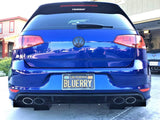 FSPE Semi-Gloss Black FS Performance Engineering Rear Diffuser - VW Mk7 Golf R FSPEVW002S