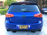 FSPE Semi-Gloss Black FS Performance Engineering Rear Diffuser - VW Mk7 Golf R FSPEVW002S