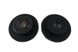 Hawk Hawk Talon 2002 Honda CR-V Cross Drilled & Slotted Rotors (Rear) (SCRATCH AND DENT) HKC5345-572Y-SND