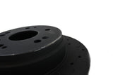 Hawk Hawk Talon 2002 Honda CR-V Cross Drilled & Slotted Rotors (Rear) (SCRATCH AND DENT) HKC5345-572Y-SND