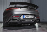 Capristo Mercedes AMG GT/GTS - Carbon Fiber Rear Diffuser | 03MB08910001KG