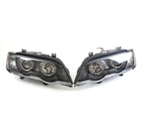 ANZO ANZO 2000-2003 BMW X5 Projector Headlights w/ Halo (Black) (SCRATCH AND DENT) 121398-SND