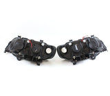ANZO ANZO 2000-2003 BMW X5 Projector Headlights w/ Halo (Black) (SCRATCH AND DENT) 121398-SND