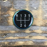 Condor Speed Shop Black Alpina Style 5 Speed Condor Shifter Caps CAP-BLKALP5SPD