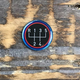 Condor Speed Shop Black Motorsports Style 5 Speed Condor Weighted "Tall" Shift Knob TALL-BLKMS5SPD