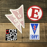 Emergency, OFF & Tow Sticker Packs | STKPAK