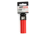 Velt Sport 17mm 1/2" Drive | "Soft" Wall Deep Impact Socket 17012