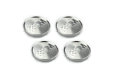 3SDM Billet Silver 3SDM Center Caps (Sets of 4) 3SDM_Center_Caps_Metal_Silver