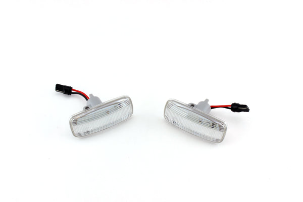 Clear Amber LED Bumper Sidemarkers | 99-01 B5 A4/S4 | Mk1 TT | C5 A6 | V-170801