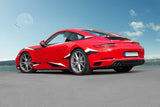 Capristo Porsche 991.2 Carrera S Biturbo - Valved Exhaust with Sports Cats 200 Cell (CES3) 02PO03903010