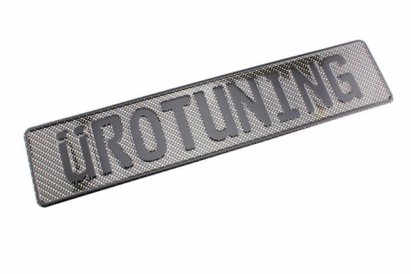 Urotuning Sticker UroTuning European License Plates