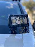 Forge Motorsport Overland Series Hood Light Bracket | Volkswagen Touareg (T2) | forgeols-Touareg-Hood-lght-Brakt