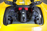 Capristo Ferrari 488 GTS - Carbon Engine Compartment Side Covers (Matte) 03FE08710026LM