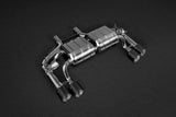 Capristo Capristo BMW M2 (F87) - ECE Valved Exhaust with Mid-Silencer Spare Pipes and Carbon Tips (CES3)