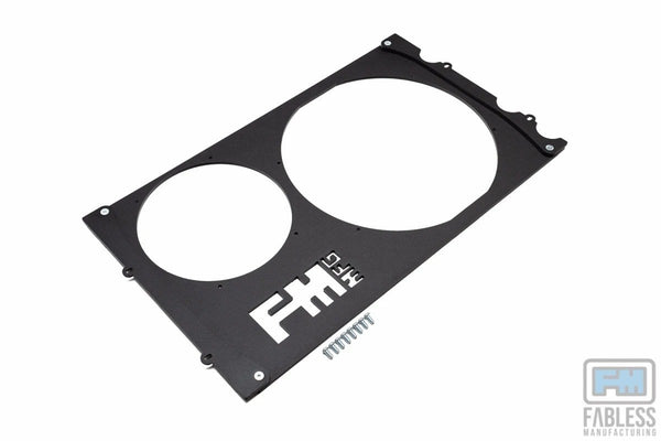 Fabless Mk3 VR6 Radiator Fan Shroud for MK3 Radiator & Slim Fans 34-2101