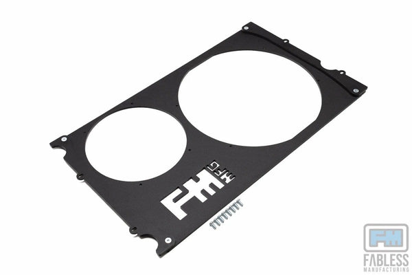 Fabless Mk3 ABA/TDi Radiator Fan Shroud for MK3 Radiator & Slim Fans 34-2102