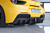Capristo Ferrari 488 - Carbon Rear Diffuser | 03FE08710019LG