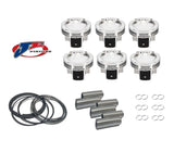 Piston Set By JE - 85mm +1mm Oversize Bore | 9.5:1 CR | Stock Stroke 89.6mm - BMW N54 | 361360