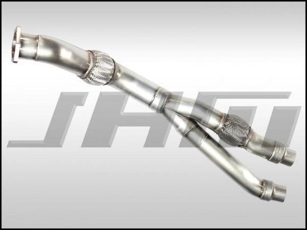 JHM - Exhaust - Downpipe - Y (JHM) 3" to 2.5" for B6 - B7 S4 Cat - Back on B7 - A4 2.0T Manual - CVT | JHM-B720TYPipeMT