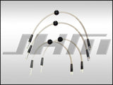 JHM - Brake Line Kit - Stainless (JHM) Front and Rear Lines for B8 S4 - S5 | JHM-SBLK1325