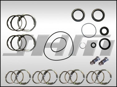 JHM - Transmission Rebuild Kit, 0A3 MT (JHM - Performance), MINIMAL, Seals and Synchros ONLY for B6 - B7 S4 and RS4 | JHM-0A2311283-MIN