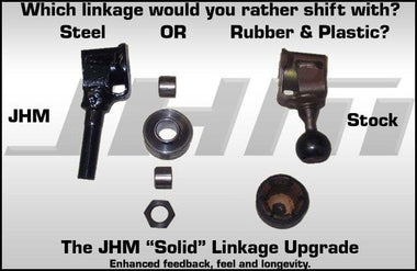 JHM - Solid Linkage Upgrade for C6 A6 & B6 - B7 A4, 2004 - on (6 - Speed) - 01X - 02X | JHM-LNK-B6B7A46S