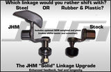 JHM - Solid Linkage Upgrade for 02 - 03 B6 A4 3.0l V6 only(6 - speed) | JHM-LNK-B6A4EV6