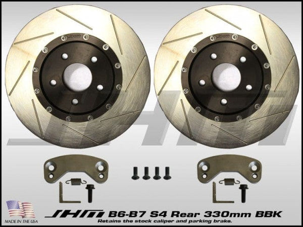 JHM - Rear BBK (Big Brake Kit), JHM 330mm for B6 - B7 S4 | JHM-BBK-1023x330x22