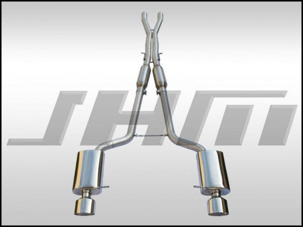 JHM - Exhaust - Cat - Back - JHM B7 - RS4 Stainless Steel 2.75 Inch w X - Pipe | JHM-B7RS4-CB